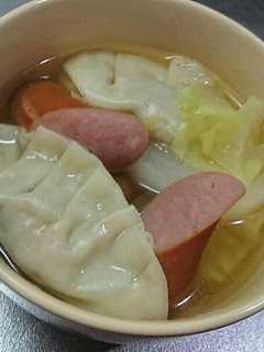 簡単餃子スープ-レシピのメイン写真