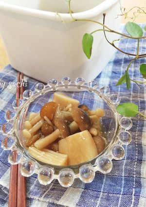 【作り置き】いろいろきのこのなめたけ風-レシピのメイン写真