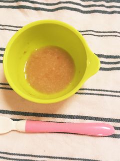 ほうじ茶粥 10倍粥 離乳食初期-レシピのメイン写真