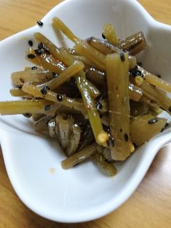 ふきのピリ辛キンピラ-レシピのメイン写真