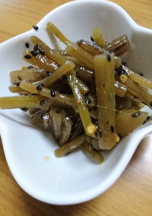 ふきのピリ辛キンピラ-レシピのメイン写真