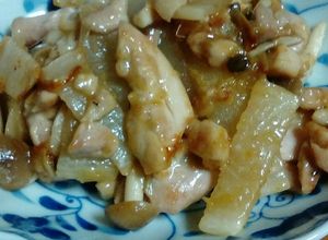 鶏肉と大根の生姜炒め(減塩レシピ）-レシピのメイン写真