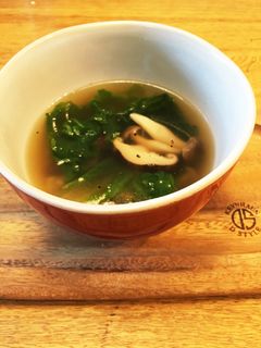 きのことレタスのスープ-レシピのメイン写真