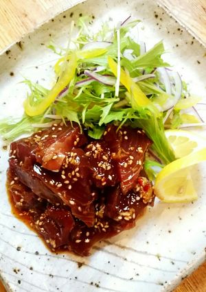 鰹のピリ辛エスニックユッケ-レシピのメイン写真