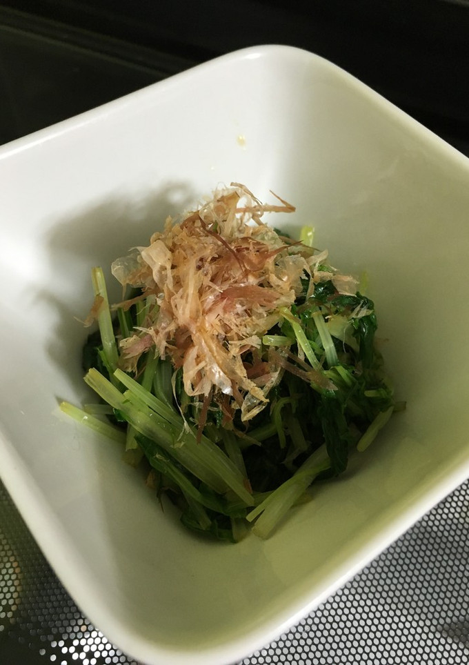 簡単！！水菜のおひたし-レシピのメイン写真