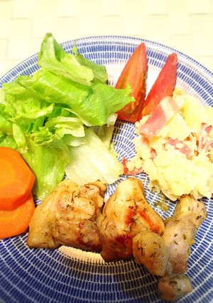 IKEAに頼る！チキンのマリネグリル-レシピのメイン写真