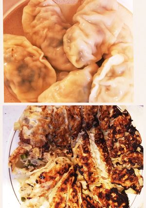 王道！キャベツを使ったスタミナ餃子-レシピのメイン写真