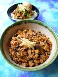 ❁スタミナ！新生姜入台湾そぼろ＆魯肉飯❁