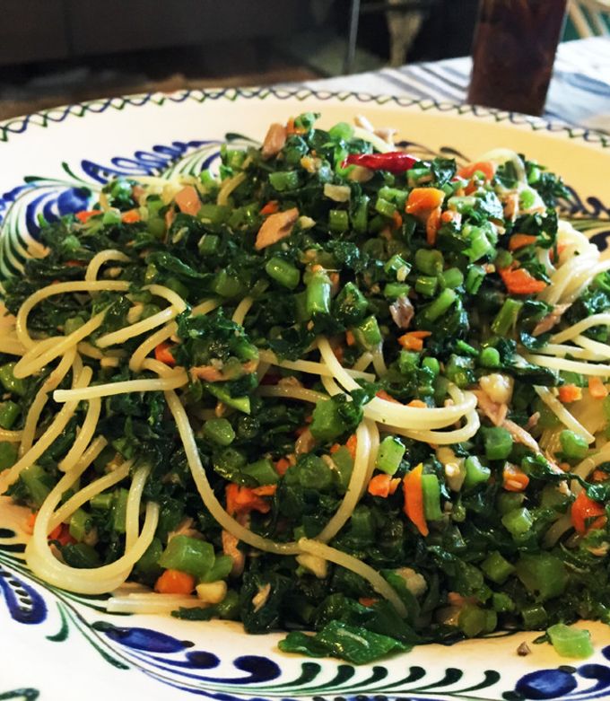 大根の葉っぱとツナのパスタ-レシピのメイン写真