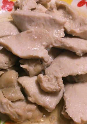 レンチン蒸し鶏 ニンニク醤油Ver.-レシピのメイン写真