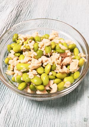 【常備菜】枝豆と鶏そぼろ-レシピのメイン写真
