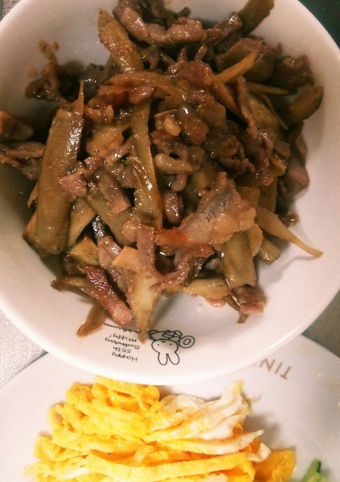 ごぼうと豚肉の味噌炒め-レシピのメイン写真
