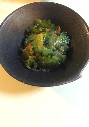 簡単!ゴーヤのサッパリ和え-レシピのメイン写真