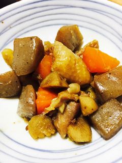 鶏モモと根菜の炒め煮-レシピのメイン写真
