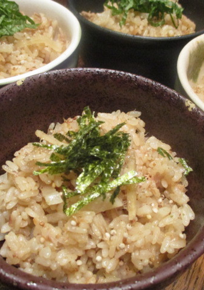 ツナ缶と大根で炊き込みご飯-レシピのメイン写真