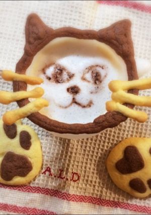 わくチーノ ラテアート-レシピのメイン写真