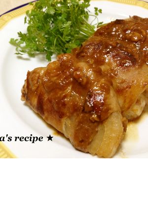 誰でもできる！新玉ねぎの味噌バター豚肉巻-レシピのメイン写真