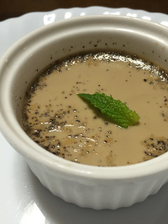 粉末ほうじ茶で香ばしく ほうじ茶プリン-レシピのメイン写真