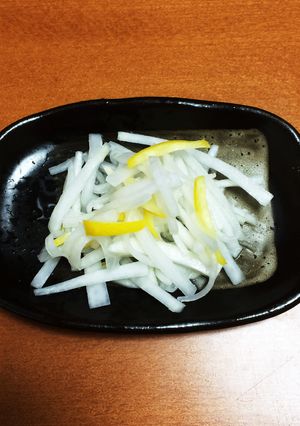 大根のレモン和え-レシピのメイン写真