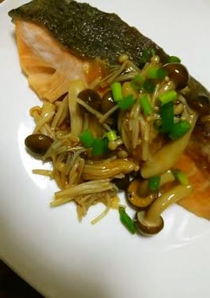 鮭のきのこあん-レシピのメイン写真