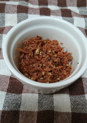自家製甘辛じょうゆで♪あみえびの佃煮-レシピのメイン写真
