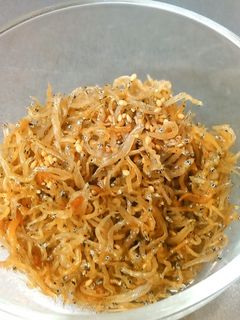 ごま油香るサクサクしらすふりかけ-レシピのメイン写真
