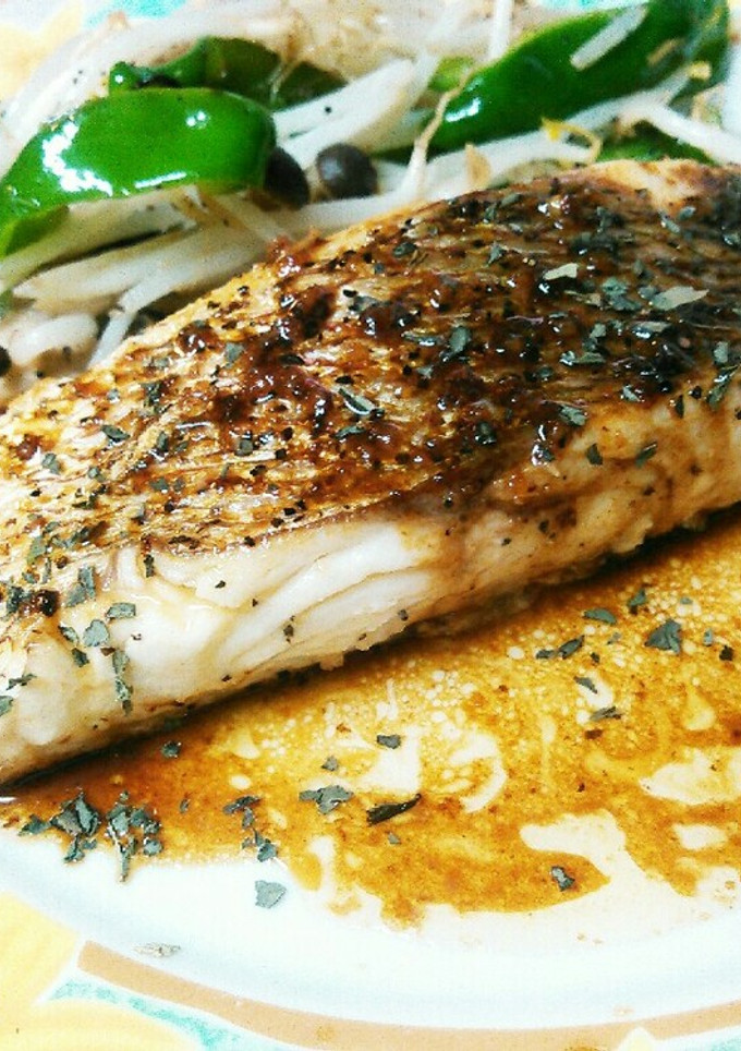 簡単☆鯛のソテー　ガーリックバター醤油-レシピのメイン写真