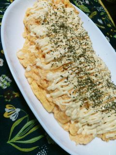 明太子と豆腐のフワフワ卵焼き-レシピのメイン写真