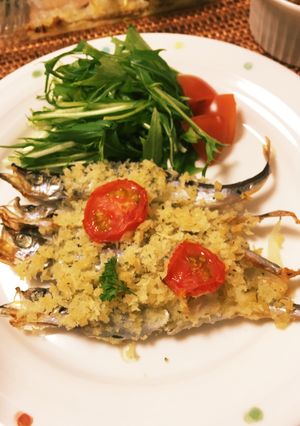 簡単！華やか！ししゃもパン粉オーブン焼き-レシピのメイン写真