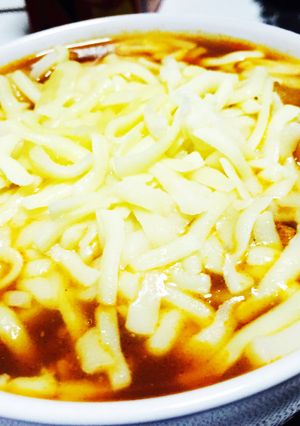 インスタントカレーdeカレーうどん-レシピのメイン写真