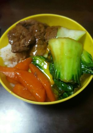 がっついて食べてしまうスタミナ丼-レシピのメイン写真