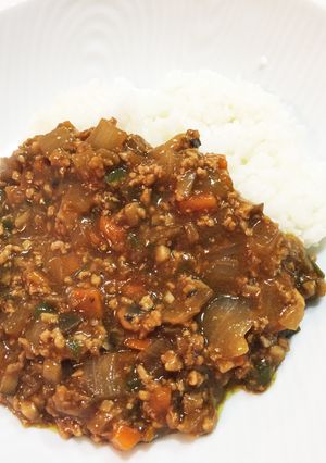 市販のルーで野菜たっぷりキーマカレー-レシピのメイン写真