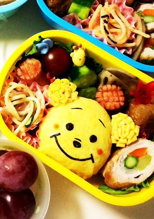 キャラ弁 プーさん くまのプー-レシピのメイン写真