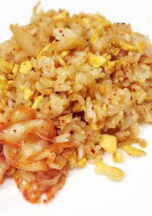 簡単☆手抜きキムチチャーハン-レシピのメイン写真