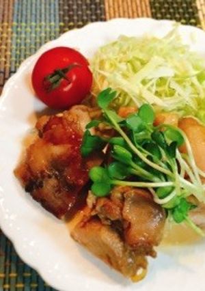 鶏肉の甘酢照り焼き♡-レシピのメイン写真