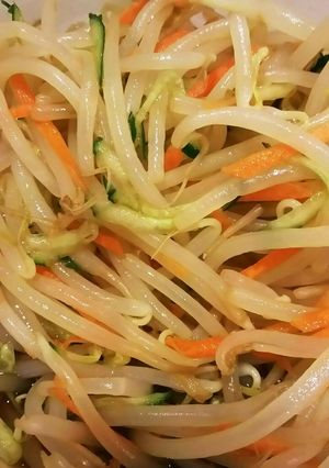 暑い日に！もやしたっぷり酢の物-レシピのメイン写真