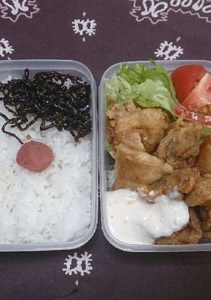 男子高校生お弁当５月１２日-レシピのメイン写真