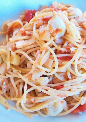☆余り物☆野菜だけのスパゲティー-レシピのメイン写真