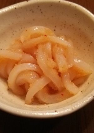 酒の肴に！イカ明太-レシピのメイン写真