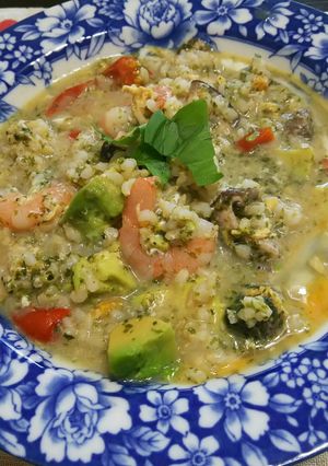 朝食に簡単★ヘルシーリゾット-レシピのメイン写真