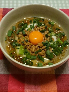 超ヘルシー!糸こんの納豆とろろそば-レシピのメイン写真