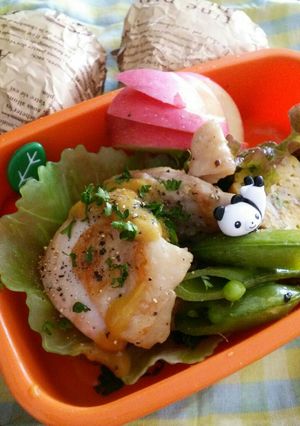 リンゴの変色予防にレモン汁-レシピのメイン写真
