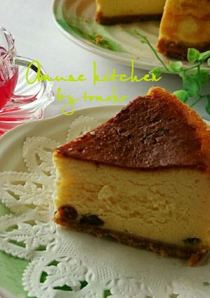 決定版！大人のラムレーズンチーズケーキ-レシピのメイン写真