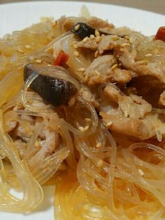定番にしたい♪豚肉と春雨の中華風炒め煮-レシピのメイン写真