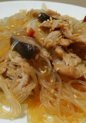 定番にしたい♪豚肉と春雨の中華風炒め煮-レシピのメイン写真