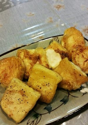 ほんのりカレー風味の豆腐ステーキ-レシピのメイン写真