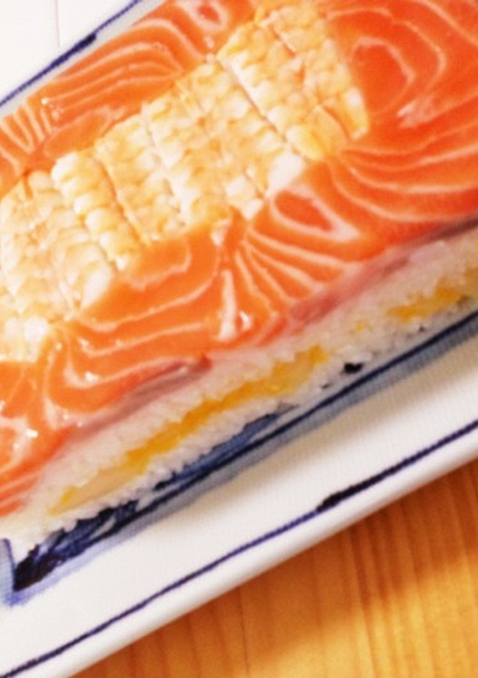 ケーキみたいな押し寿司★-レシピのメイン写真