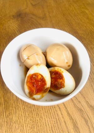発酵のうま味、しみしみ煮卵-レシピのメイン写真