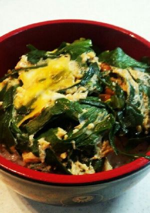 納豆好きなら試してみ！簡単！ニラ玉納豆丼-レシピのメイン写真