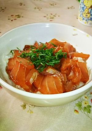 うちの鉄火丼-レシピのメイン写真